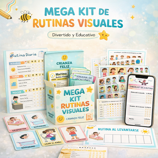 ✨MEGA PACK DE RUTINAS VISUALES Desarrolla hábitos para su vida!